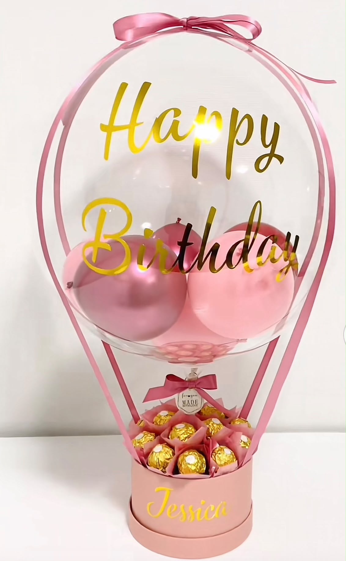 Balloon Happy Birthday — Ferrero Rose