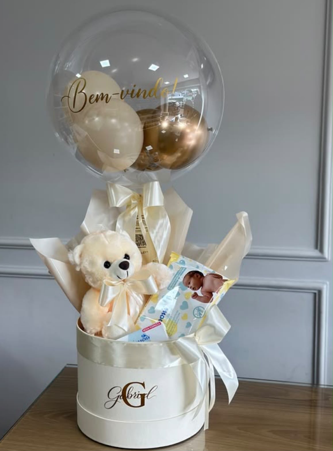 Balloon Bem-vindo — Naissance